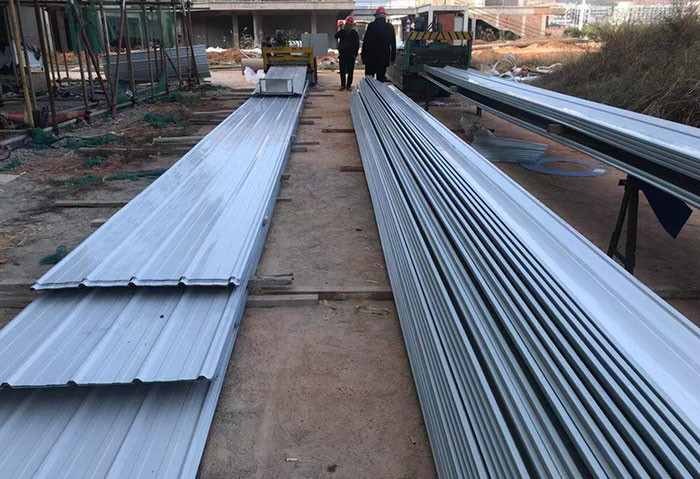 五大连池网架施工